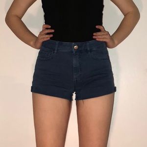 AEO Blue Jean Shorts
